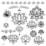 Lotus Geçici Dövme,Geçici Tattoo ,Vücut Dövme,Kol Bilek Dövme,Boyun Dövme,Sırt Dövme