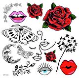 Güller Geçici Dövme,Geçici Tattoo ,Vücut Dövme,Kol Bilek Dövme,Boyun Dövme,Sırt Dövme
