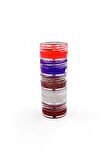 5 'li Göz Simi, Yüz ve Vücut Parıltısı, Party Glitter Makyaj Simi 5 ML