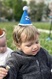 Mavi Mini Simli  Ponpon Şapka 11 Ay