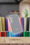 Gri Galaxy S22  Kaplama Arka Ve Yan Full Kaplayan Koruyucu Body Hydrogel Kaplama
