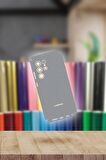 Gri Galaxy S22 Ultra Kaplama Arka Ve Yan Full Kaplayan Koruyucu Body Hydrogel Kaplama