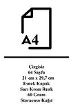 Retronote A4 Defter 11 - Da Vinci - Mona Lisa, 1503-6 - Çizgisiz - 64 Sayfa - 21x29,7 Cm