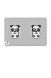 Cute Animals 4'lü Defter Seti - Panda, Köpek, Civciv, Fil - Düz Çizgili - 64 Sayfa - 14x21cm