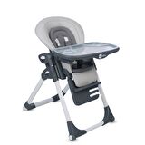 4 Baby AB-100 Formula Katlanır Portatif Mama Sandalyesi Gri 