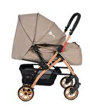 4 Baby AB-310 Active Gold Çift Yönlü Bebek Arabası Gri