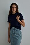 Lacivert Comfy Basic Tişört