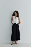 Siyah Serena Kloş Etek