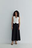 Siyah Serena Kloş Etek