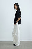 Siyah Nox Oversize Tişört