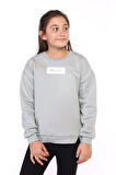 Toontoy Kız Çocuk Hello Baskılı Sweatshirt