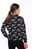 Toontoy Kız Çocuk Komple Balık Kuyruğu Baskılı Sweatshirt