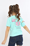 Toontoy Kız Çocuk Matısse Baskılı Tişört