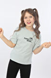 Toontoy Kız Çocuk Dreamy Garden Nakışlı Tişört