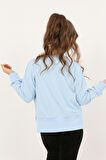 Toontoy Kız Çocuk Remember Baskılı Sweatshirt