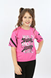 Toontoy Kız Çocuk Wild Wood Girl Baskılı Tişört