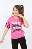 Toontoy Kız Çocuk Wild Wood Girl Baskılı Tişört