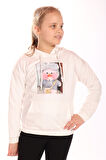 Toontoy Kız Çocuk Baskılı Sweatshirt