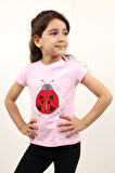 Toontoy Kız Bebek Baskılı Tişört