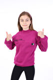 Toontoy Kız Çocuk Baskılı Sweatshirt