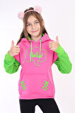 Toontoy Kız Çocuk Baskılı Sweatshirt