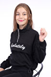 Toontoy Kız Çocuk Baskılı Sweatshirt