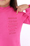 Toontoy Kız Çocuk Nakışlı Sweatshirt