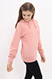 Toontoy Kız Çocuk Nakışlı Sweatshirt