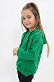 Toontoy Kız Çocuk Nakışlı Sweatshirt