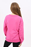 Toontoy Kız Çocuk Nakışlı Sweatshirt