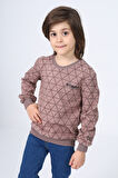 Toontoy Unisex Çocuk Nakışlı Sweatshirt