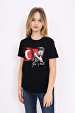 Toontoy Unisex Çocuk Atatürk Baskılı Tişört