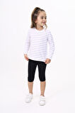 Toontoy Unisex Çocuk Çizgili Tişört