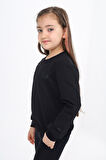 Toontoy Kız Çocuk Baskılı Sweatshirt