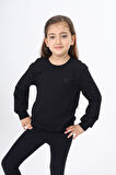 Toontoy Kız Çocuk Baskılı Sweatshirt