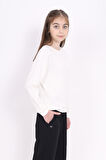 Toontoy Kız Çocuk Baskılı Sweatshirt