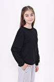Toontoy Kız Çocuk Baskılı Sweatshirt