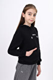 Toontoy Kız Çocuk Baskılı Sweatshirt