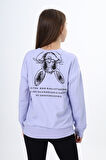 Toontoy Kız Çocuk Baskılı Sweatshirt