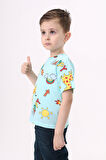 Toontoy Erkek Çocuk Baskılı Tişört