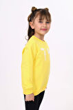 Toontoy Kız Çocuk Baskılı Sweatshirt