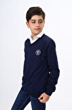 Toontoy Erkek Çocuk Okul Baskılı Sweatshirt