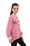 Toontoy Kız Çocuk Baskılı Kolej Hırka