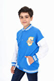 Toontoy Erkek Çocuk Baskılı Kolej Hırka