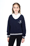 Toontoy Kız Çocuk Okul Sweatshirt