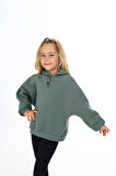 Toontoy Kız Çocuk Nakışlı Sweatshirt