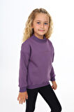 Toontoy Kız Çocuk Nakışlı Sweatshirt