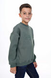 Toontoy Erkek Çocuk Nakışlı Sweatshirt