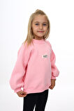 Toontoy Kız Çocuk Baskılı Sweatshirt