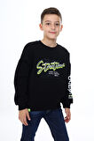 Toontoy Erkek Çocuk Baskılı Sweatshirt